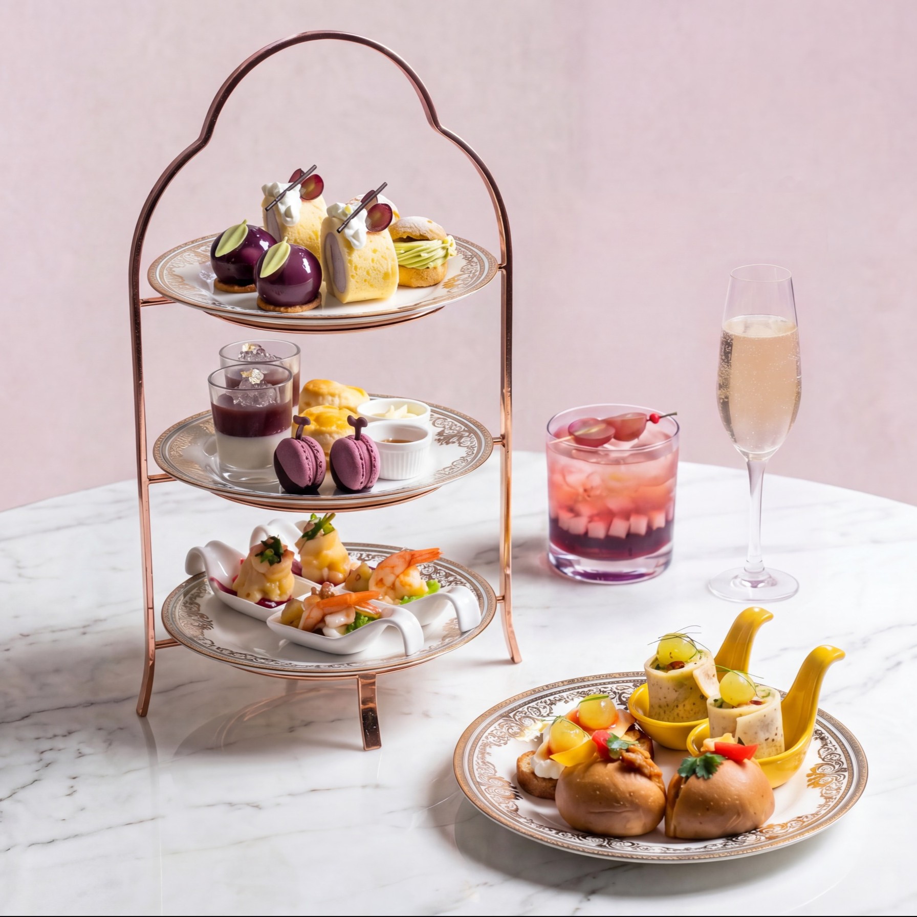 Whispers of Kyoho Afternoon Tea Set (1 August - 30 September 2026)